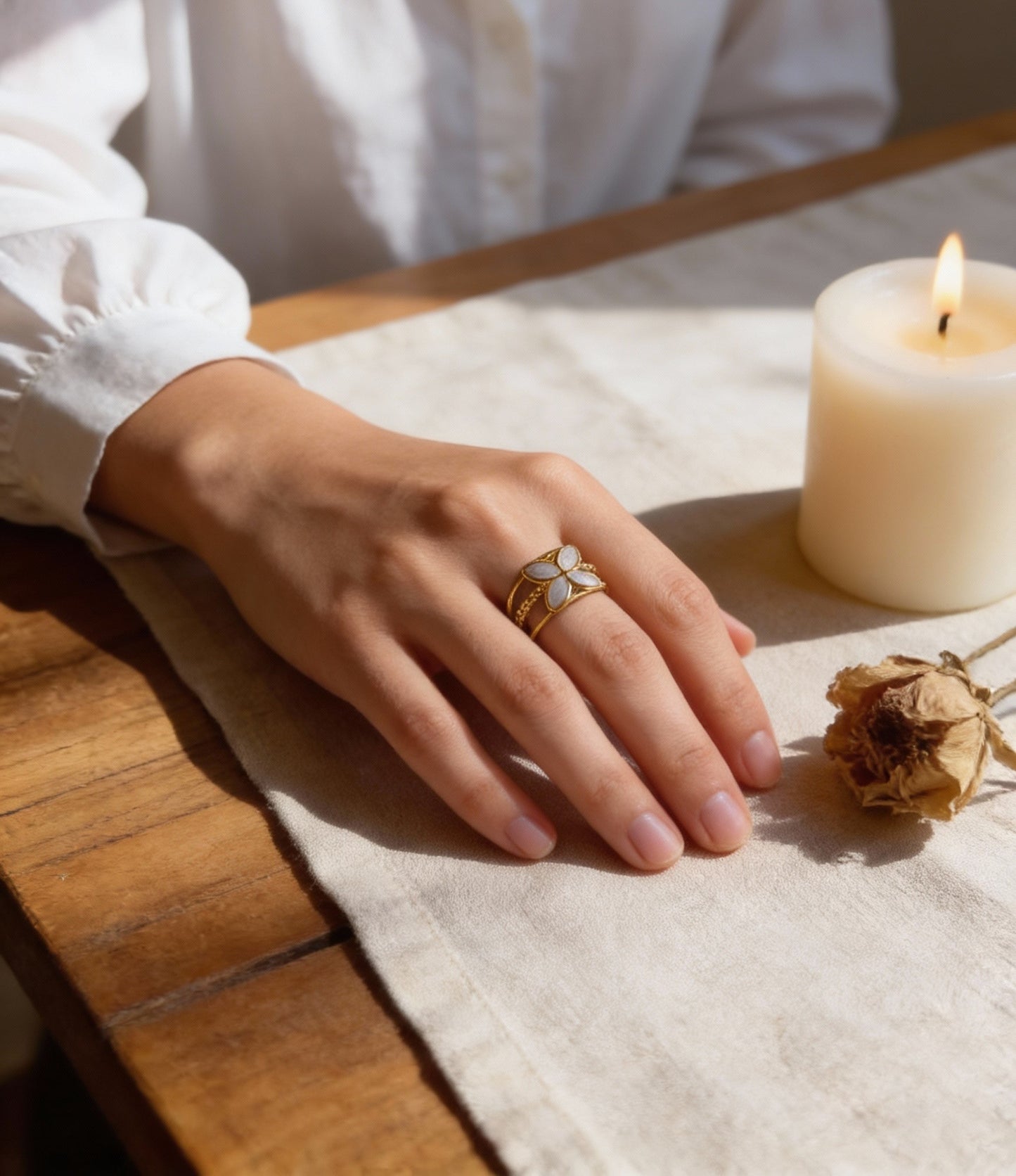 خاتم إلارا - فولاذ مقاوم للصدأ