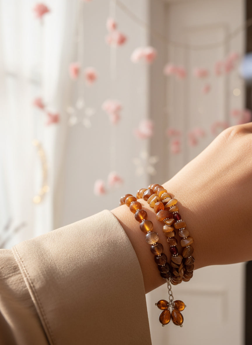 Mocha Charm Bracelets