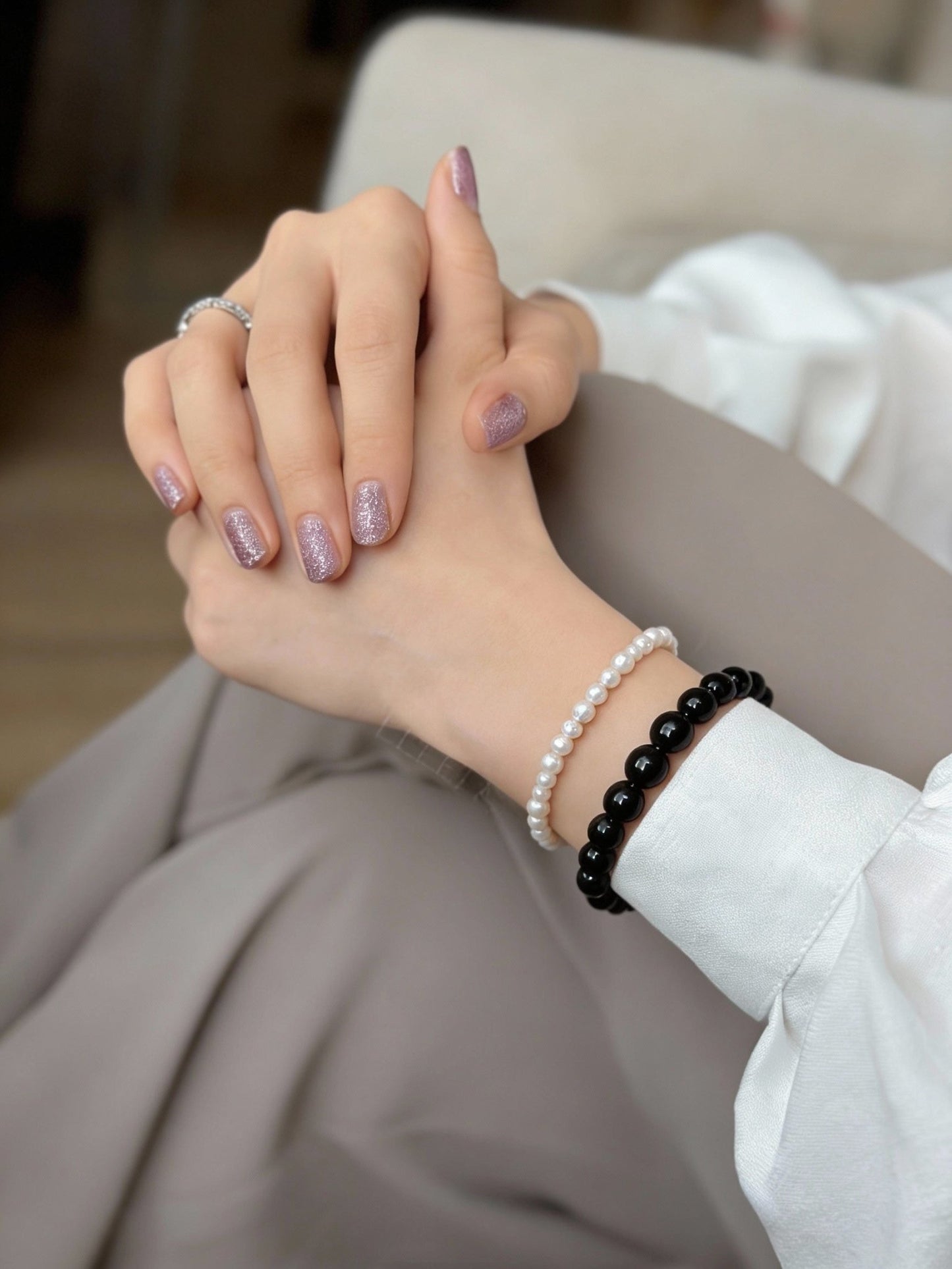 Pure Contrast Bracelets