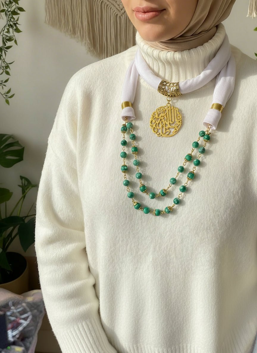 Omnia Necklace Scarf - Cotton