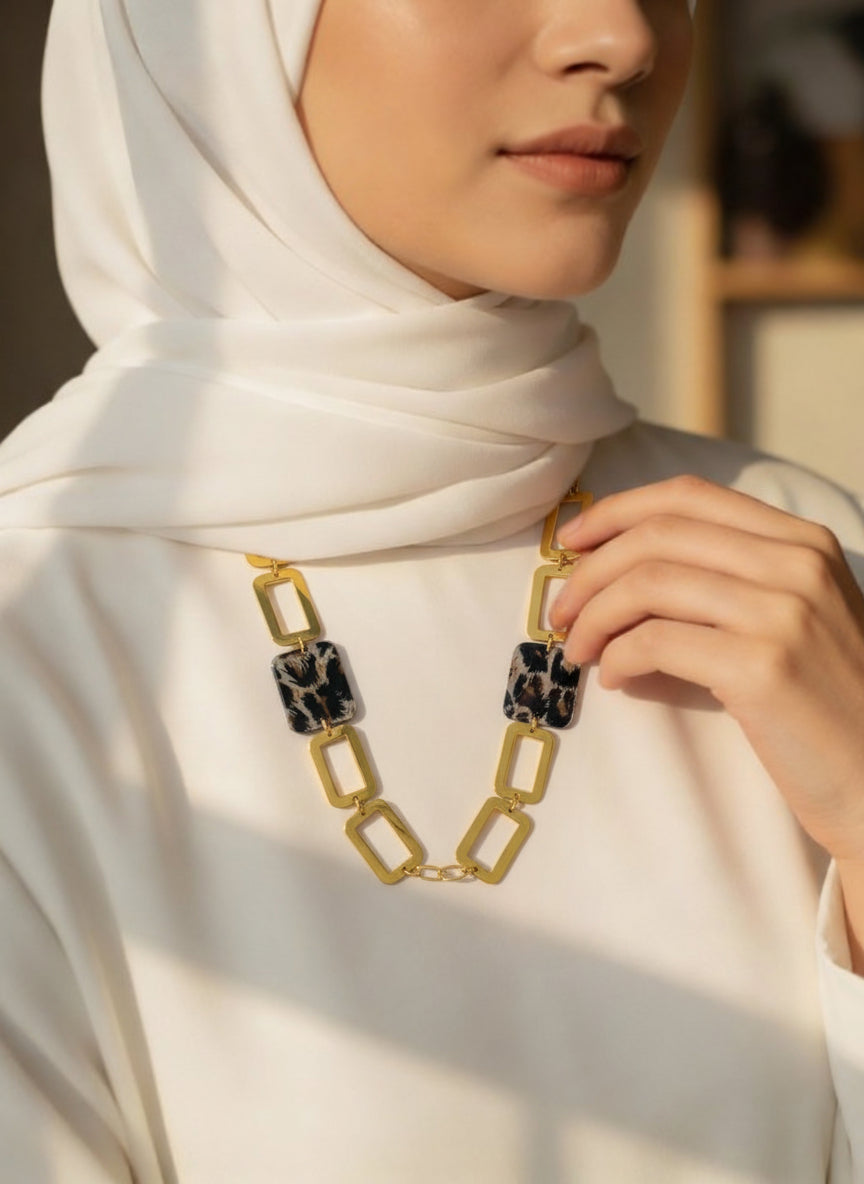 قلادة الفراشة - ستانلس ستيل