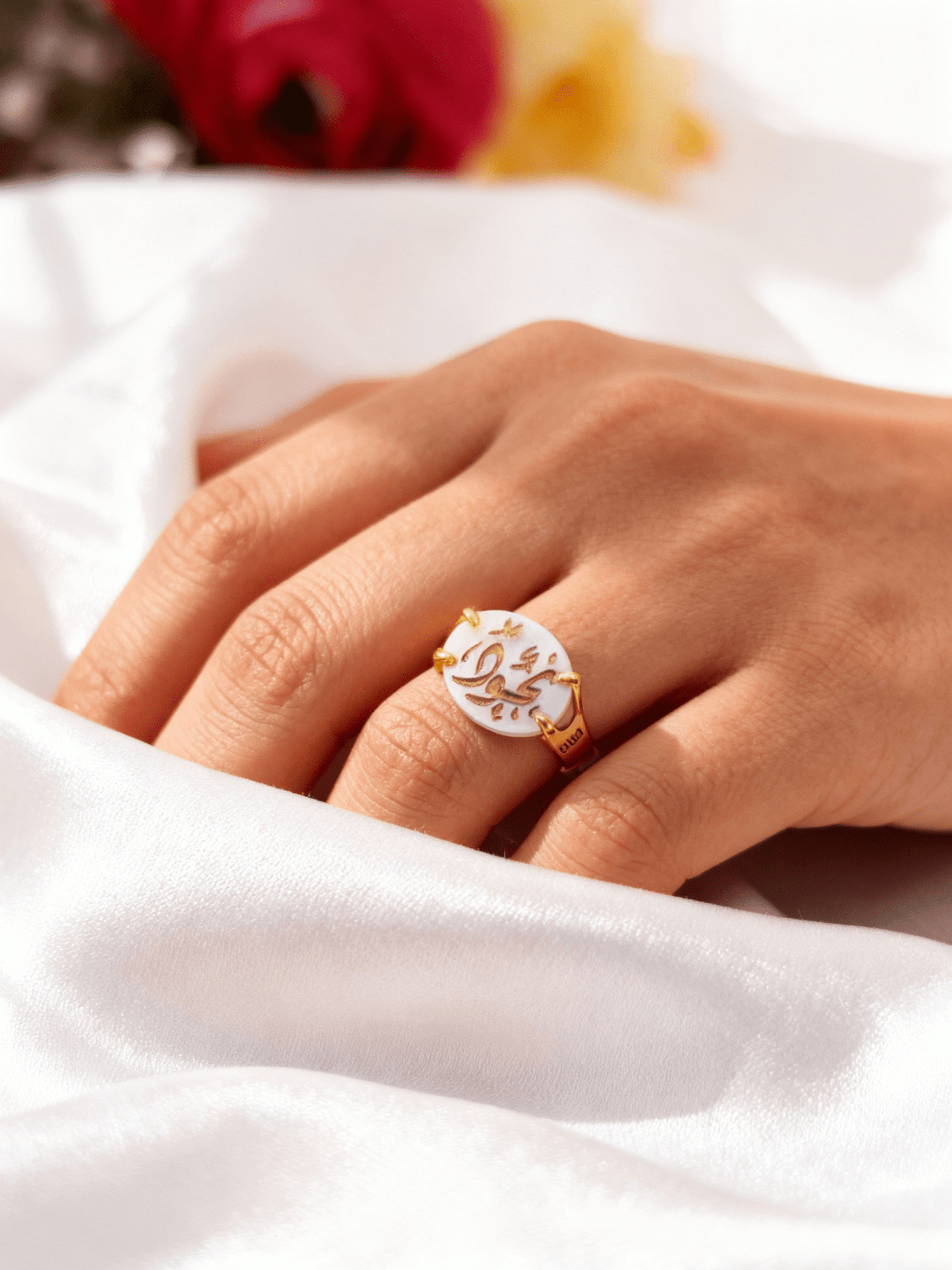 Your Personal "Ring" - Natural shells & Gold Plated