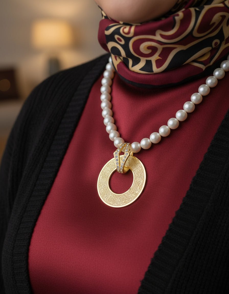 مجموعة من العقيق البني المكسور مع العقيق الأخضر الزيتي