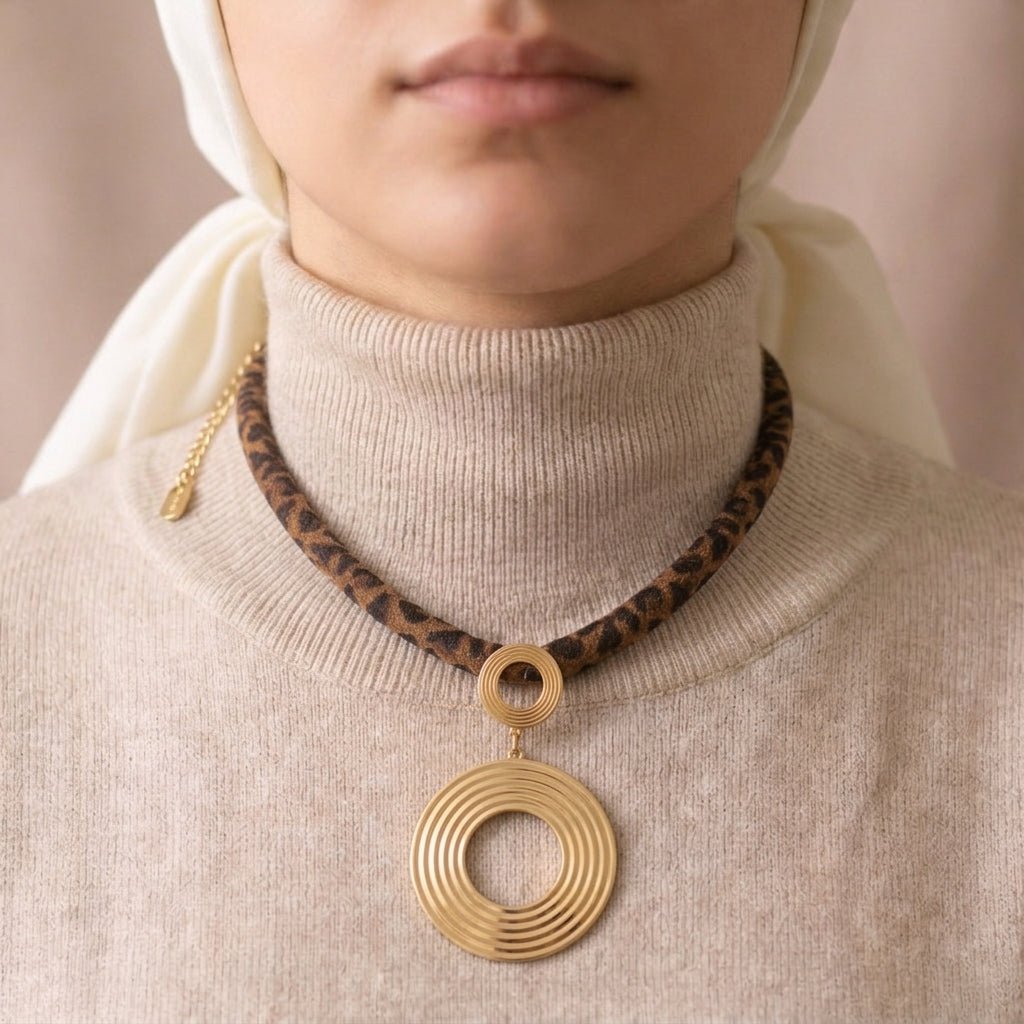 Sahara Glow Choker - Boho Style