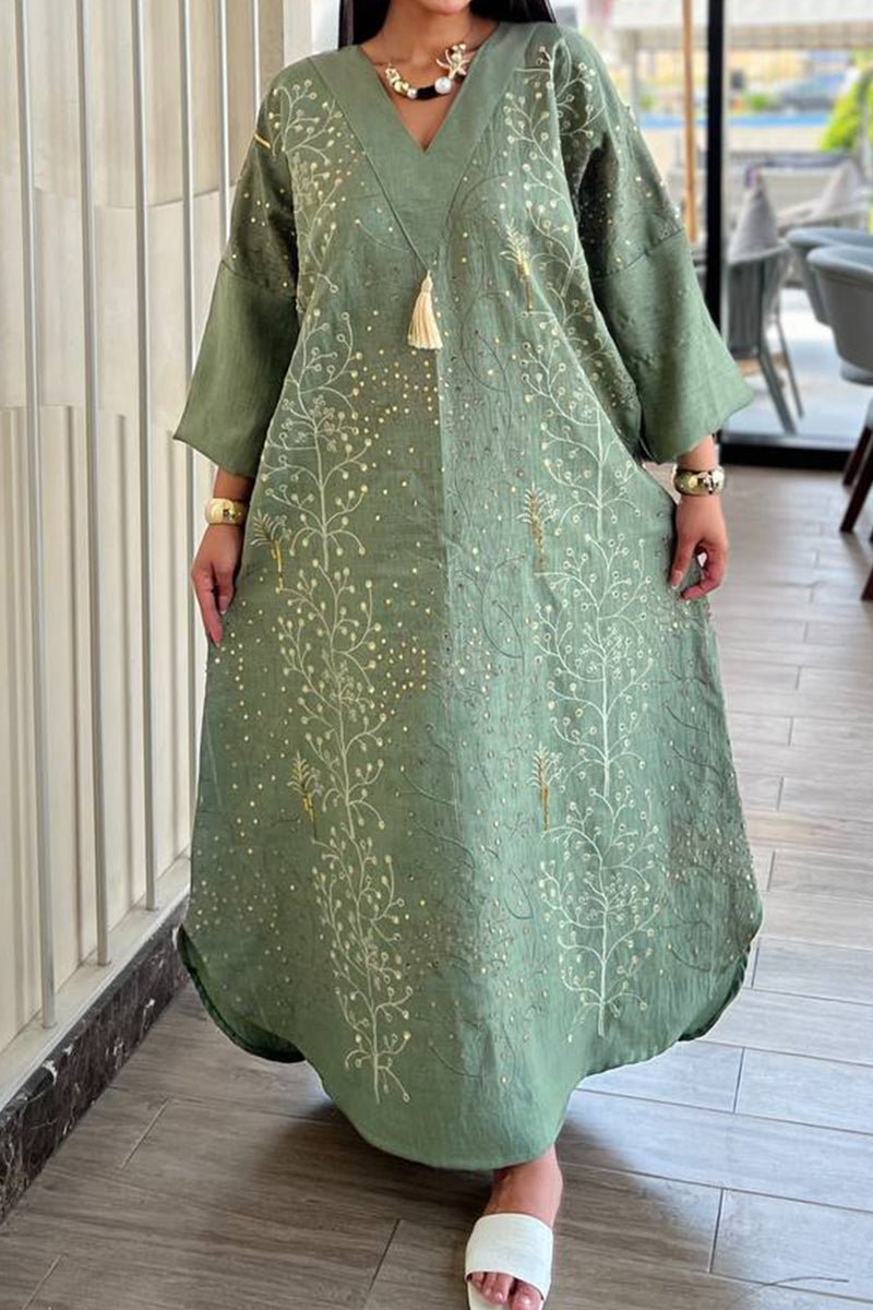 Celia Jalabiya - Linen