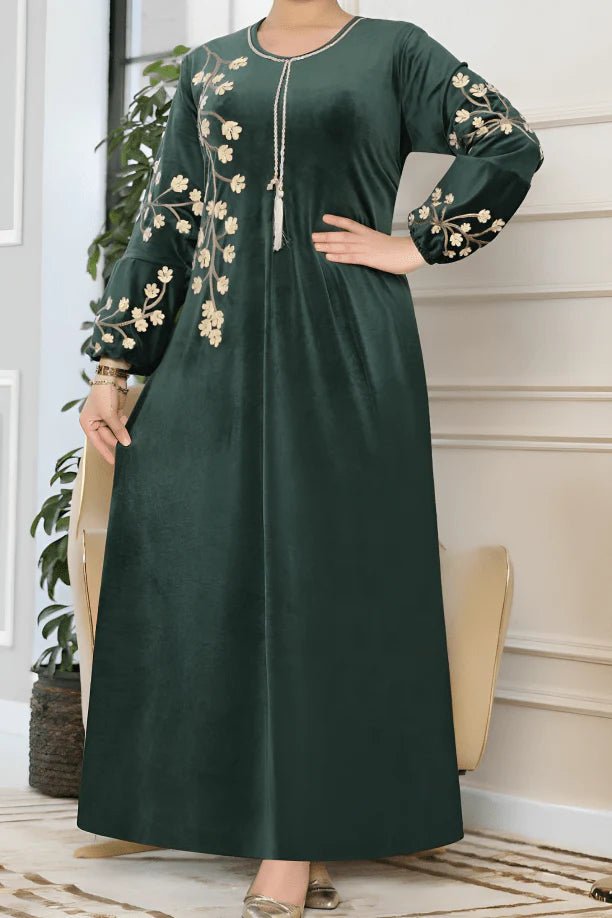 Basma Jalabiya - Velvet