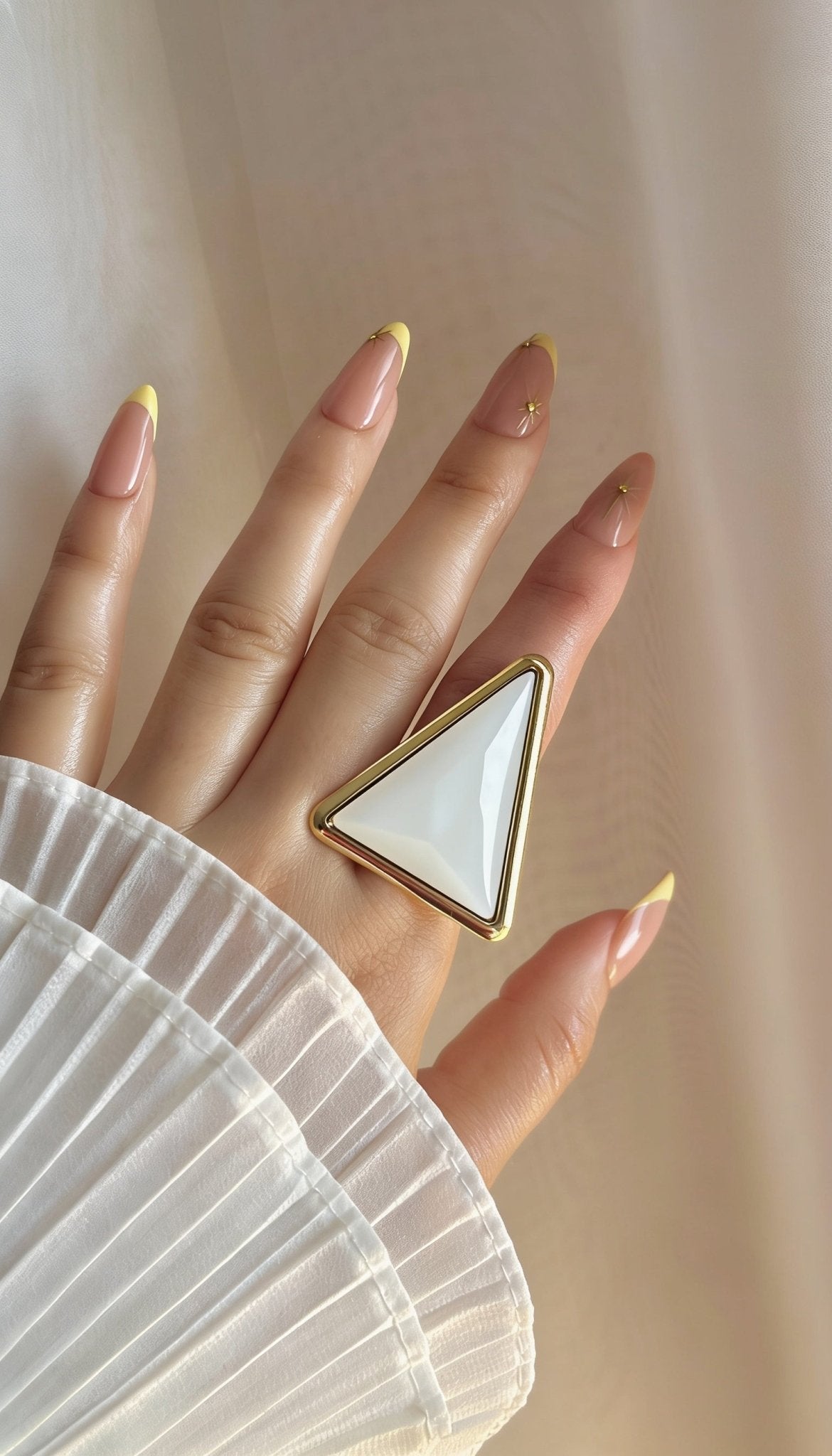 Triangle Ring - Stainless Steel