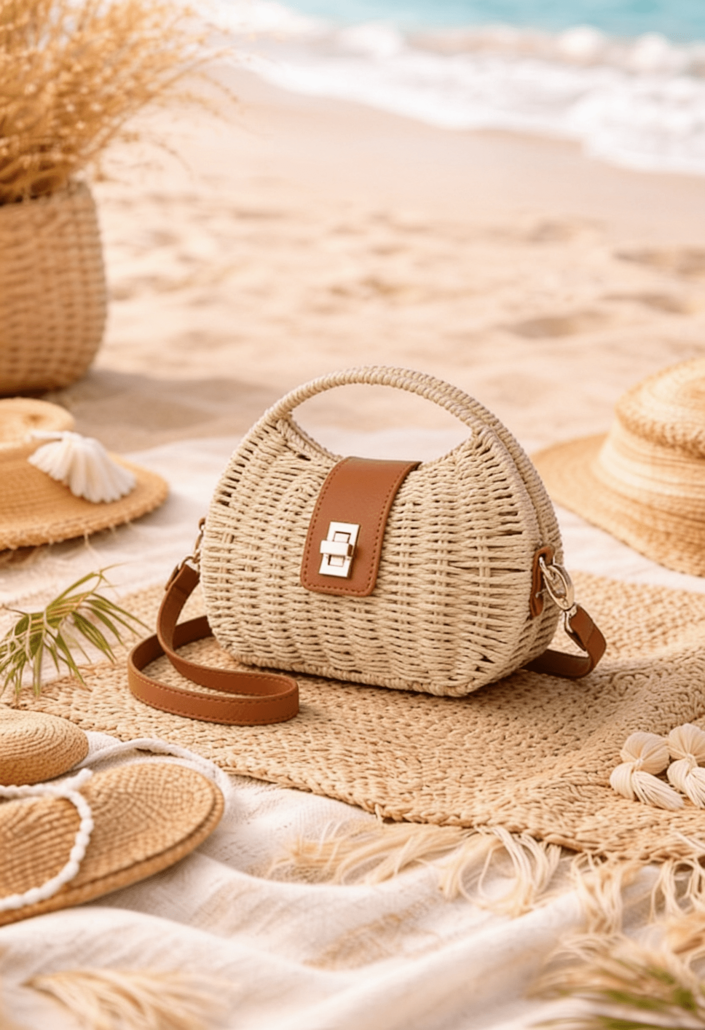 Waad Handmade Bag - Wicker