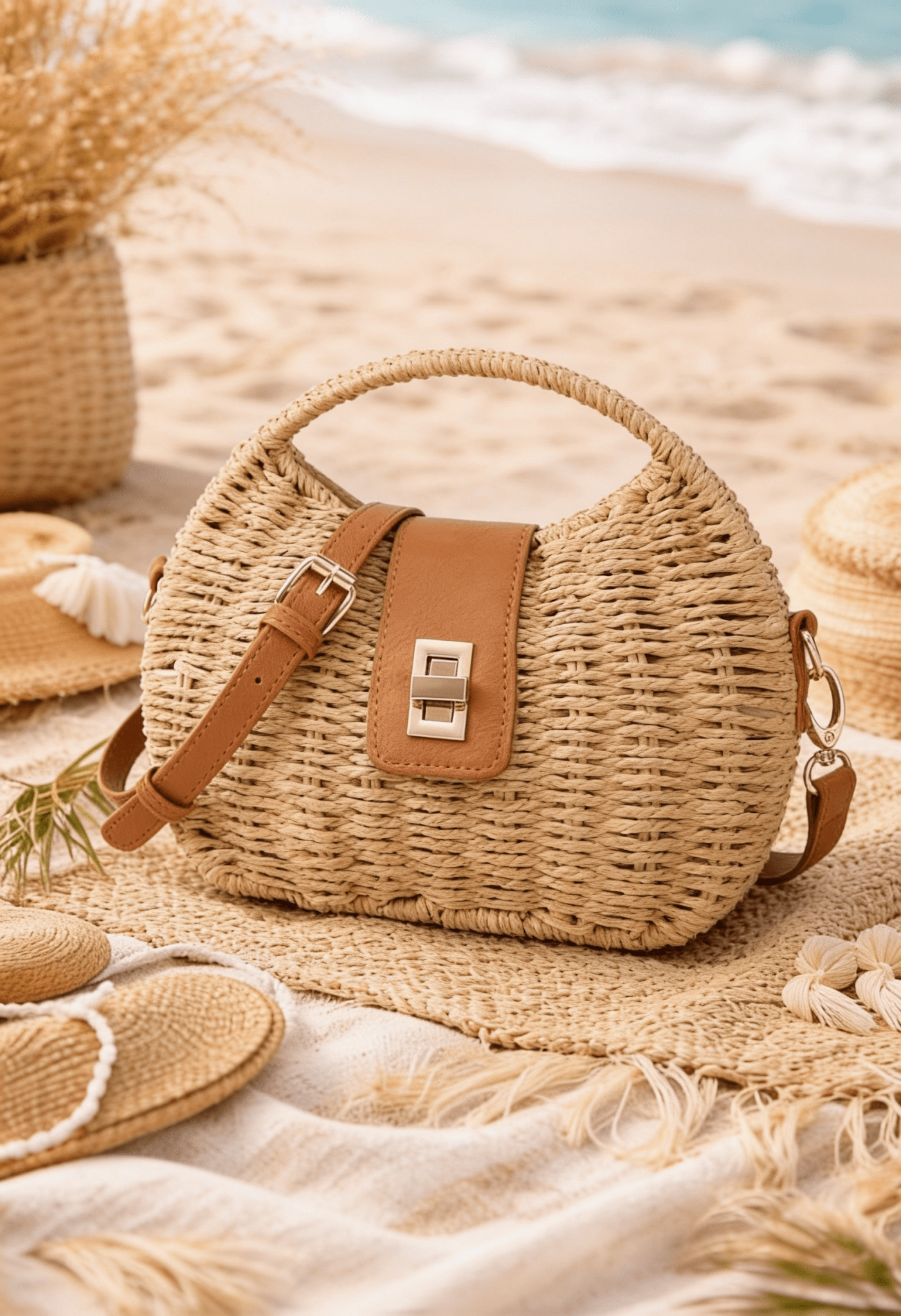 Layan Handmade Bag - Wicker