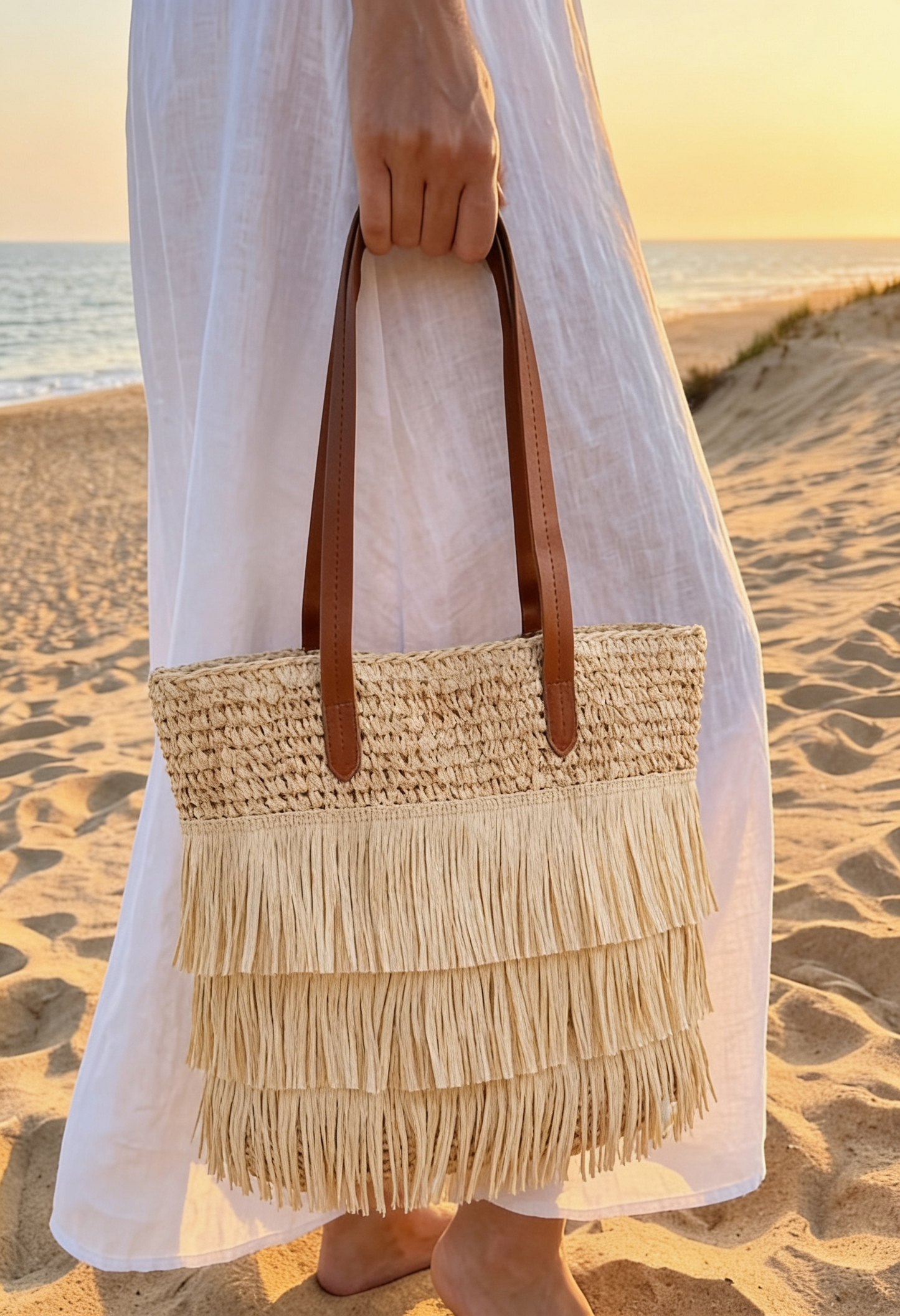 Naya Handmade Bag - Wicker