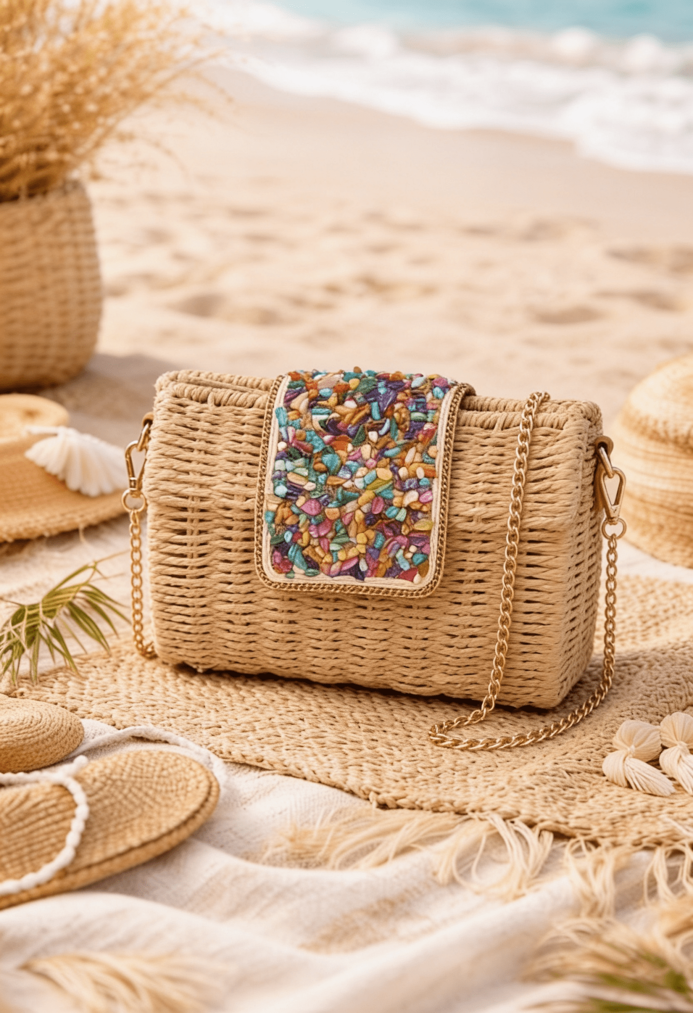 Nada Handmade Bag - Wicker