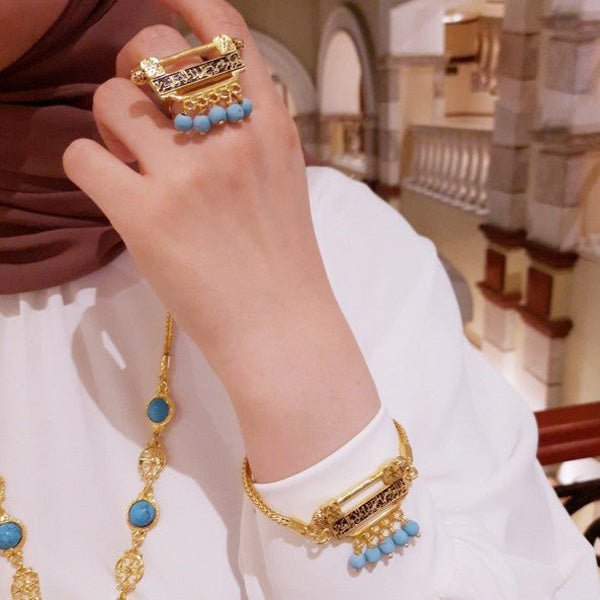 Fatima Arabian Set - Gold Plated