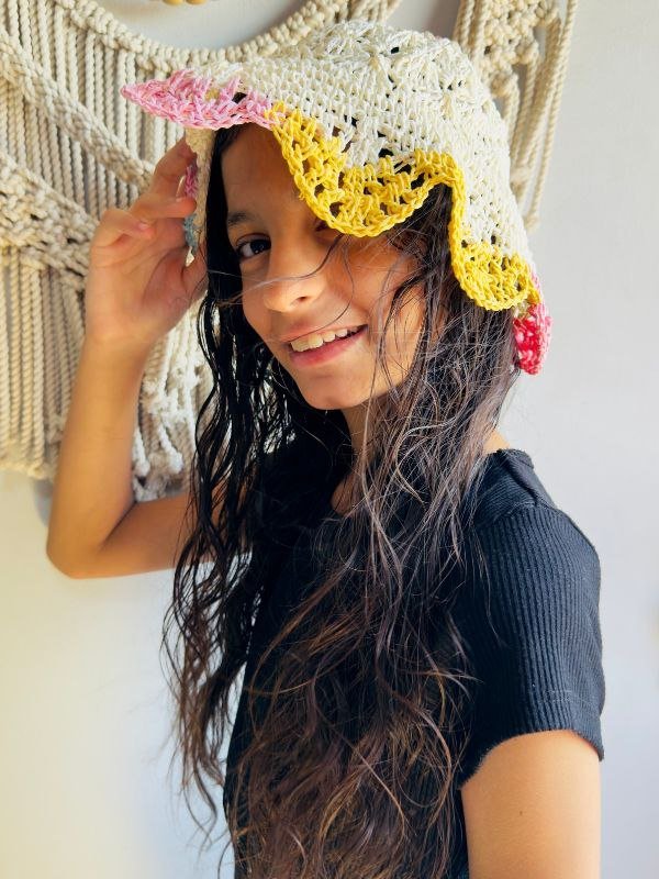 Sun Handmade Kids Chapeau - Wicker