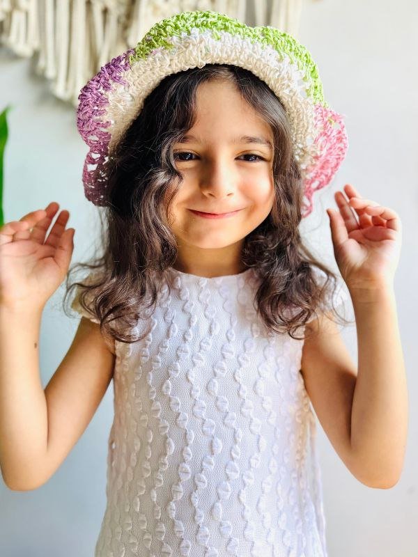 Sun Handmade Kids Chapeau - Wicker