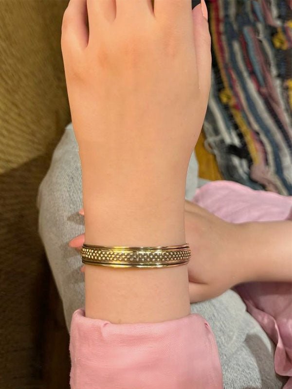 Basma Classy Bangle - Pure Copper