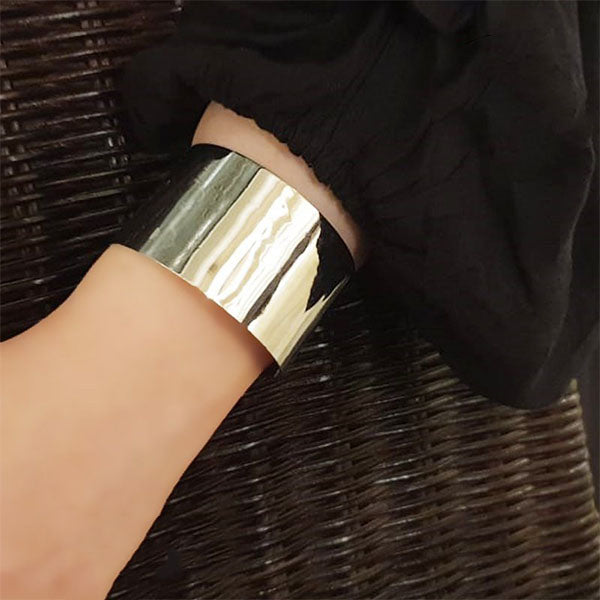 سوار رقية أنيق - مطلي بالفضة