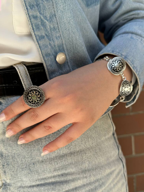 Salma Set - Silver Plated