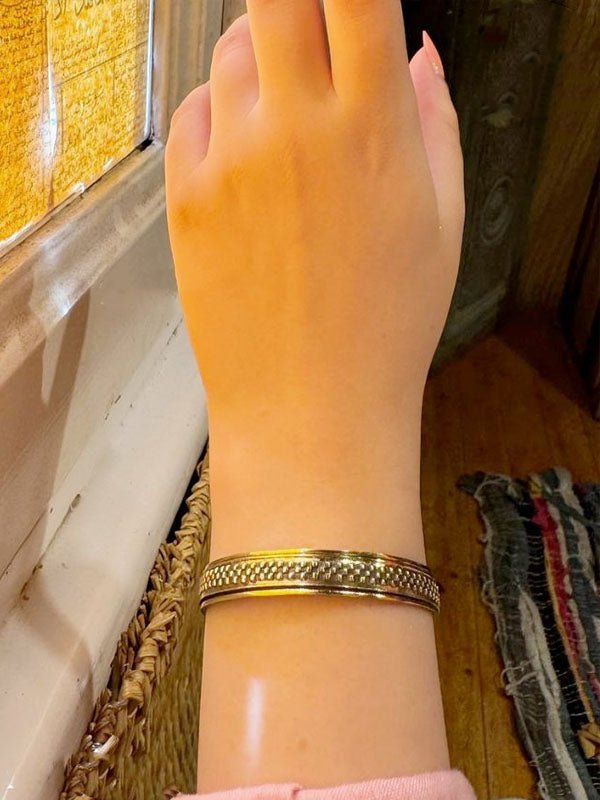 Basma Classy Bangle - Pure Copper