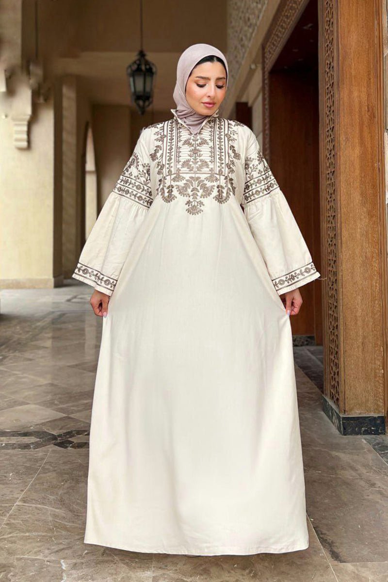 Rayhana Jalabiya - Linen