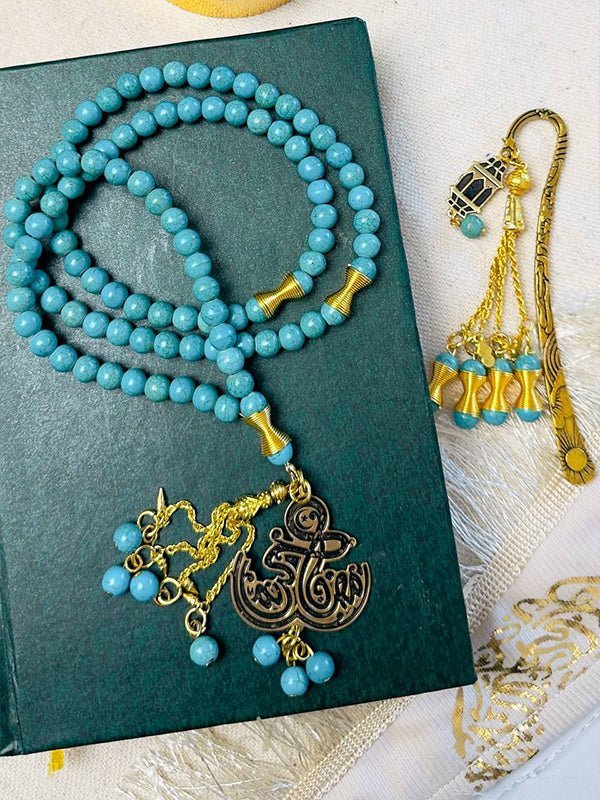 Safaa Rosary - Turquoise Stones