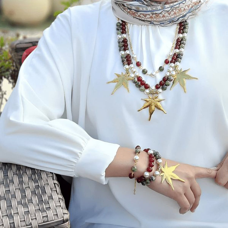 مجموعة سارة بيرل - لؤلؤ وعقيق
