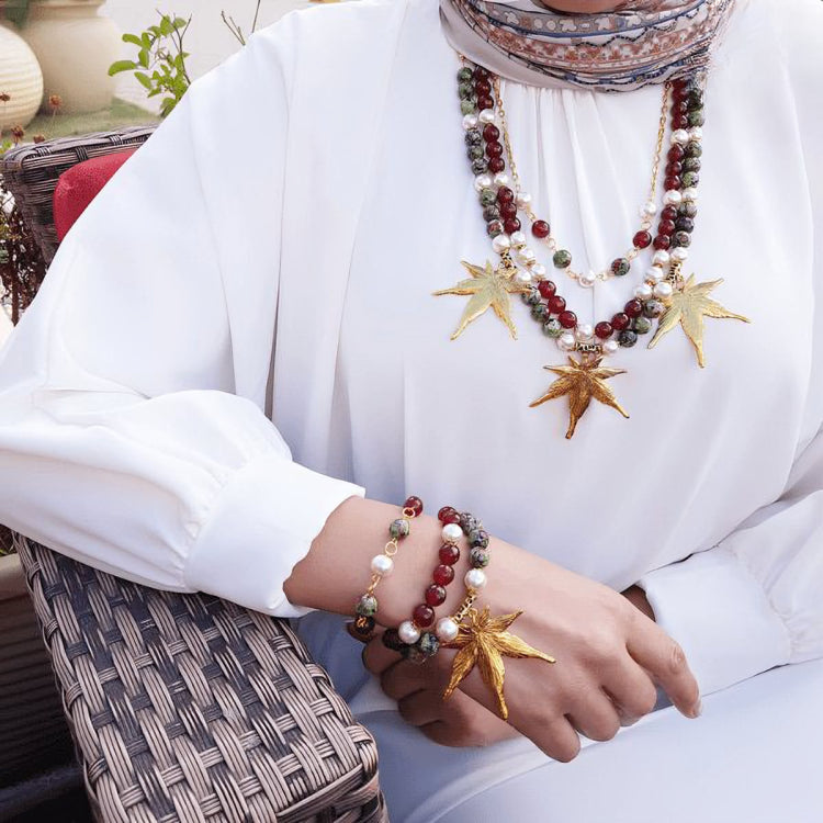 مجموعة سارة بيرل - لؤلؤ وعقيق