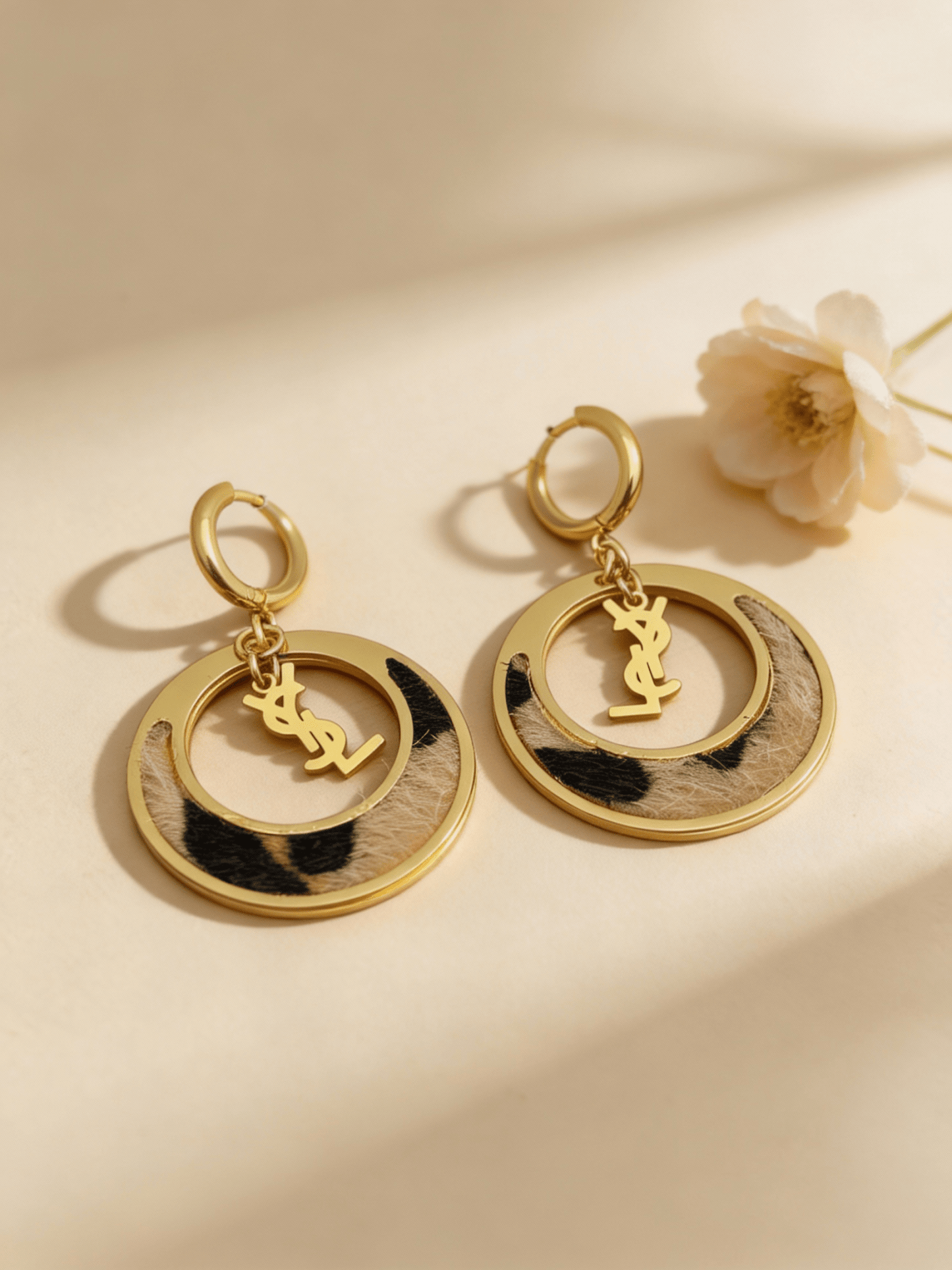 YSL Earrings - Stainless Steel