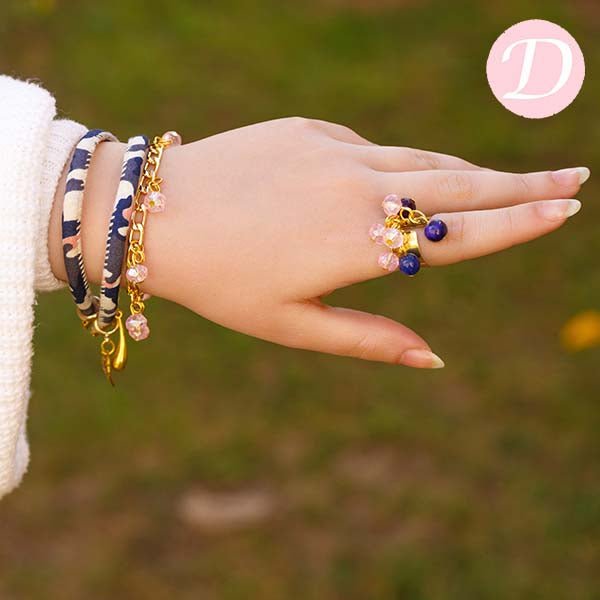 Farah Leather Bracelet Set