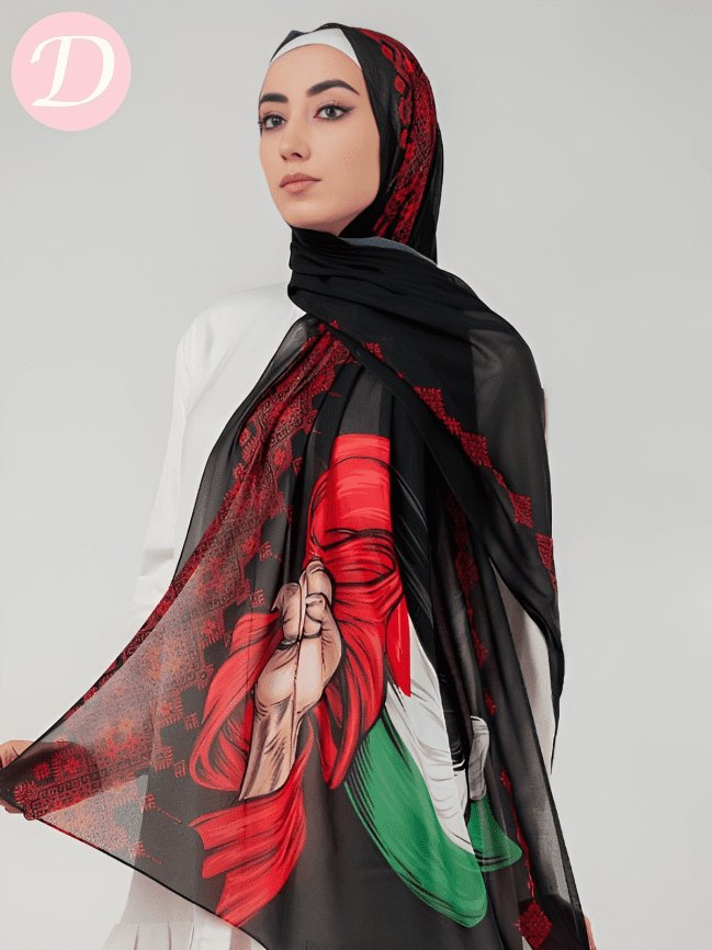 وشاح عزيزة - كريب ديجيتال