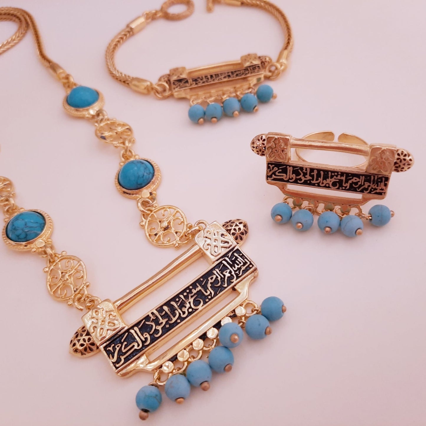 Fatima Arabian Set - Gold Plated