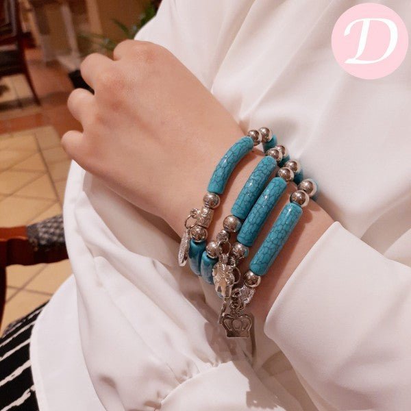 Maryam Bracelets Set - Turquoise