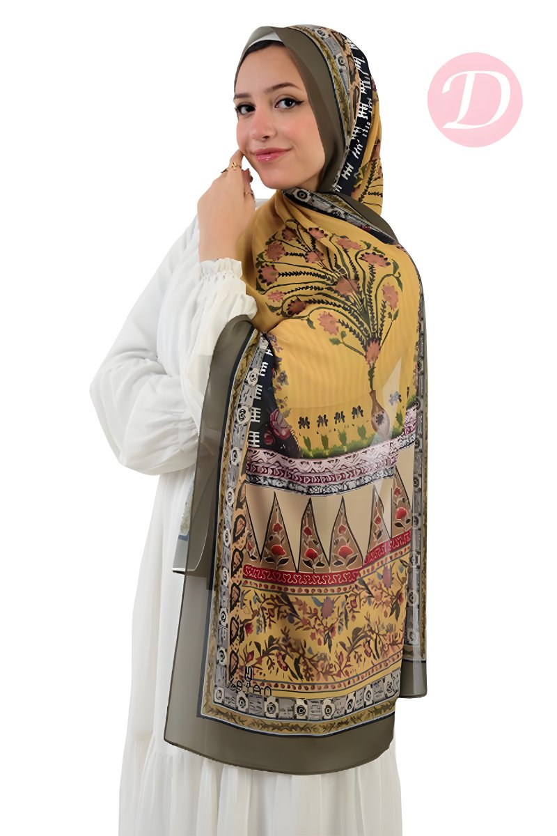 Jihan Scarf - Chiffon Crepe