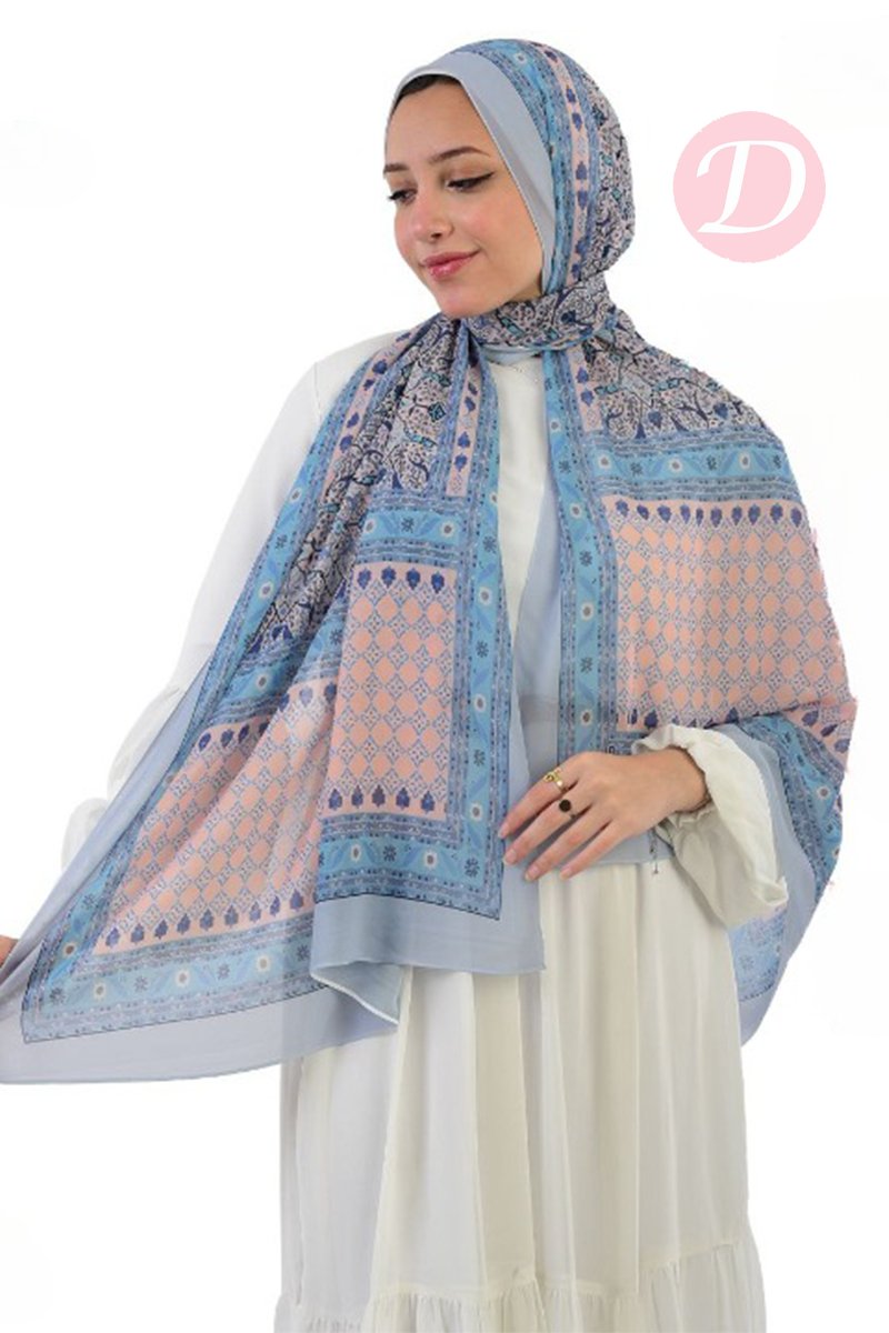 Lyn Scarf - Chiffon Crepe