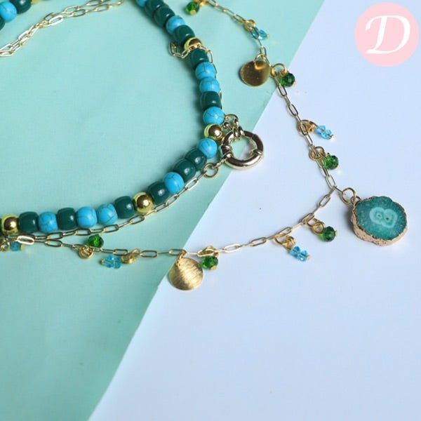 Al Fayrouz Necklace - Gold Plated