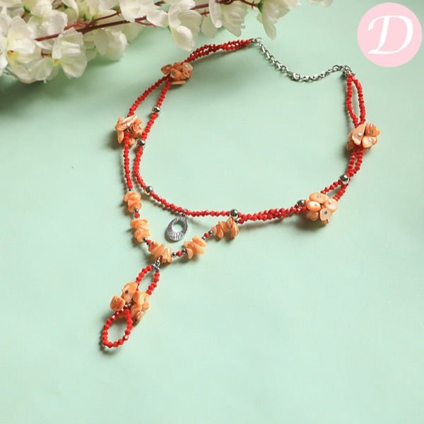 Naranja Necklace - Silver Plated