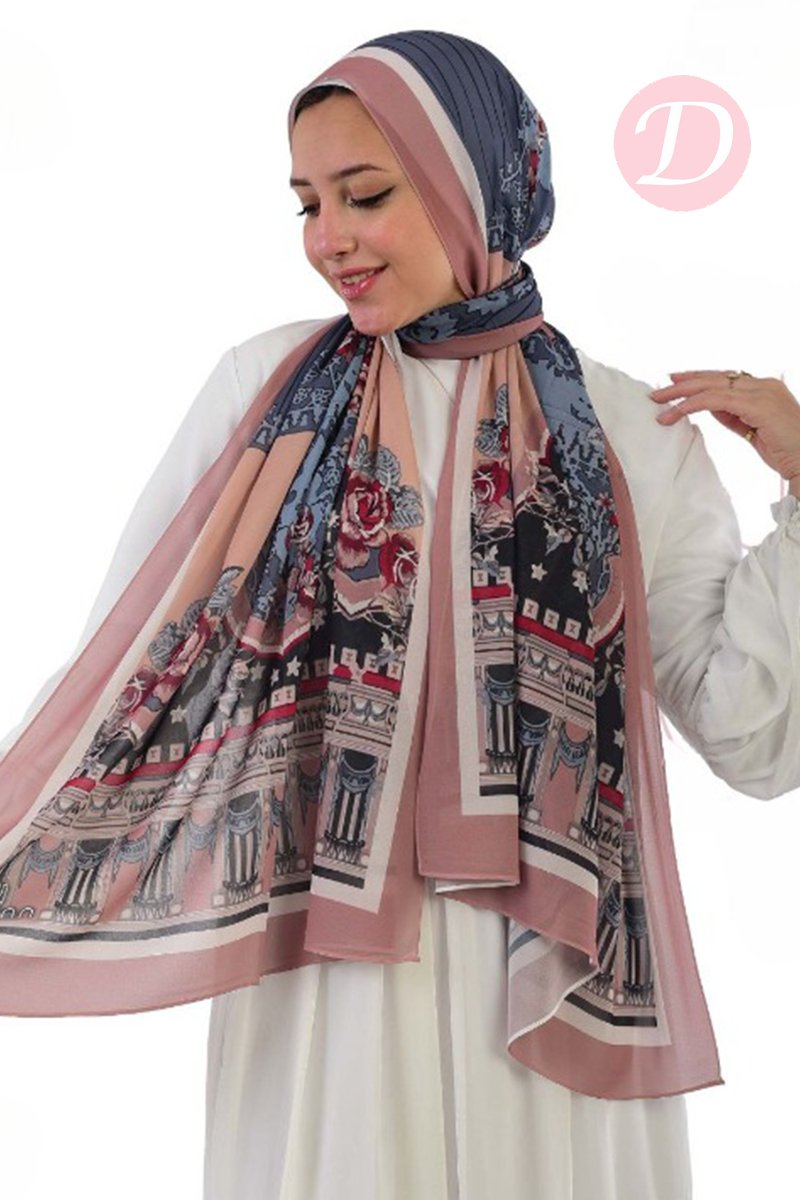 وشاح ماريه - كريب شيفون