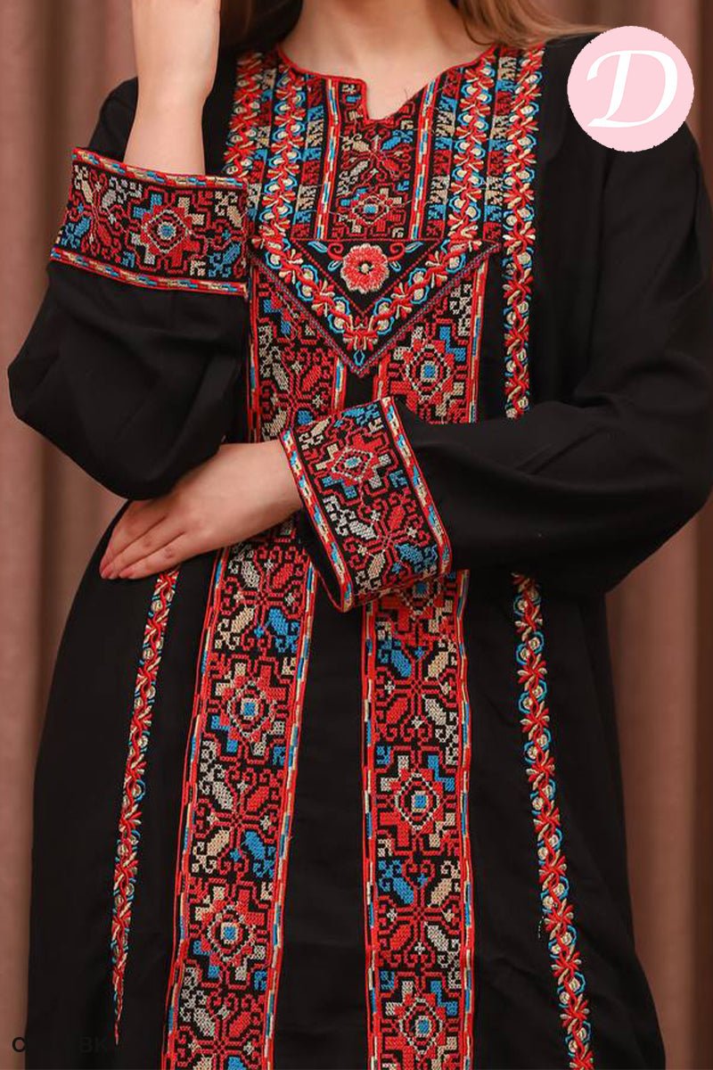 Salma Abaya - Crepe