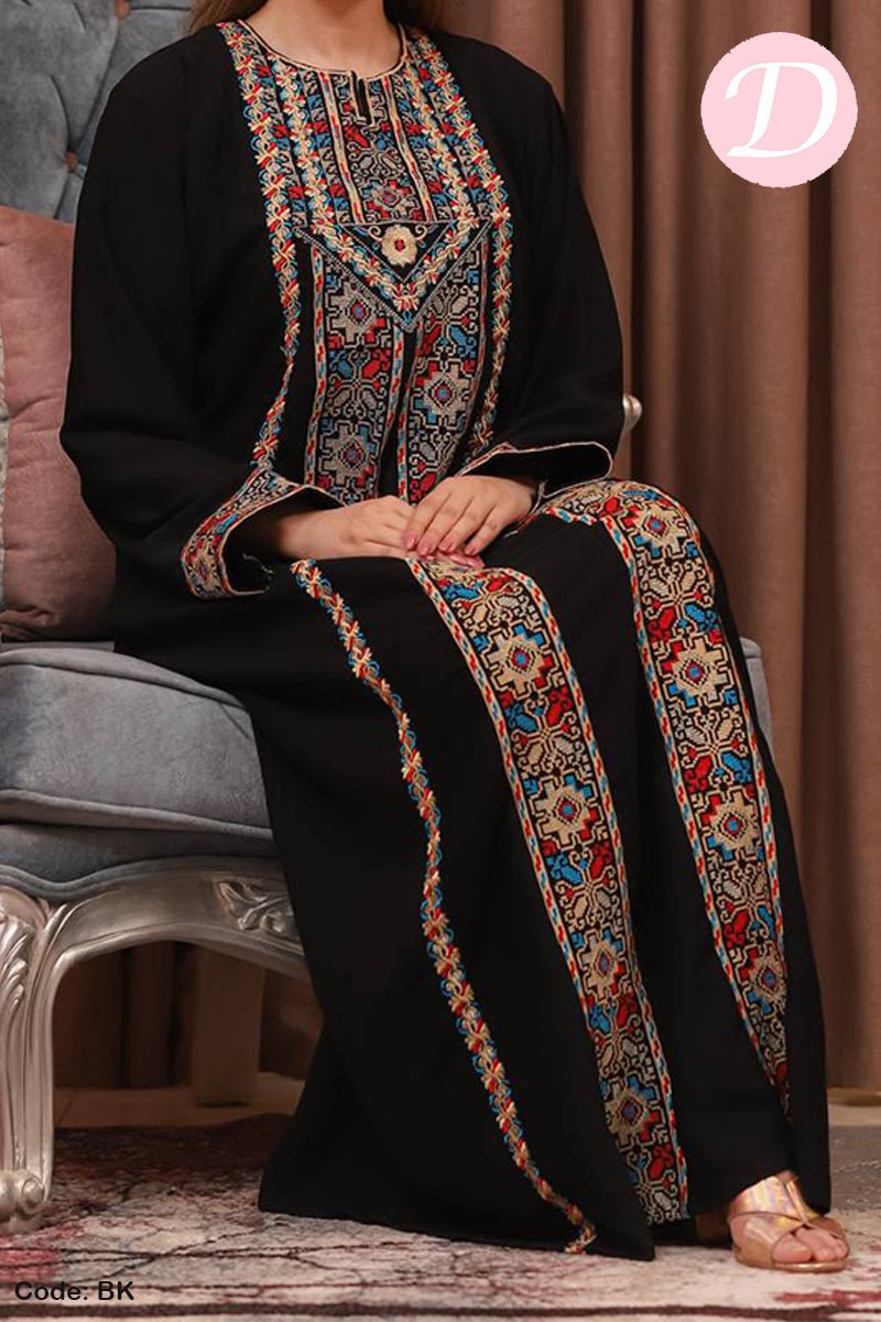 Salma Abaya - Crepe
