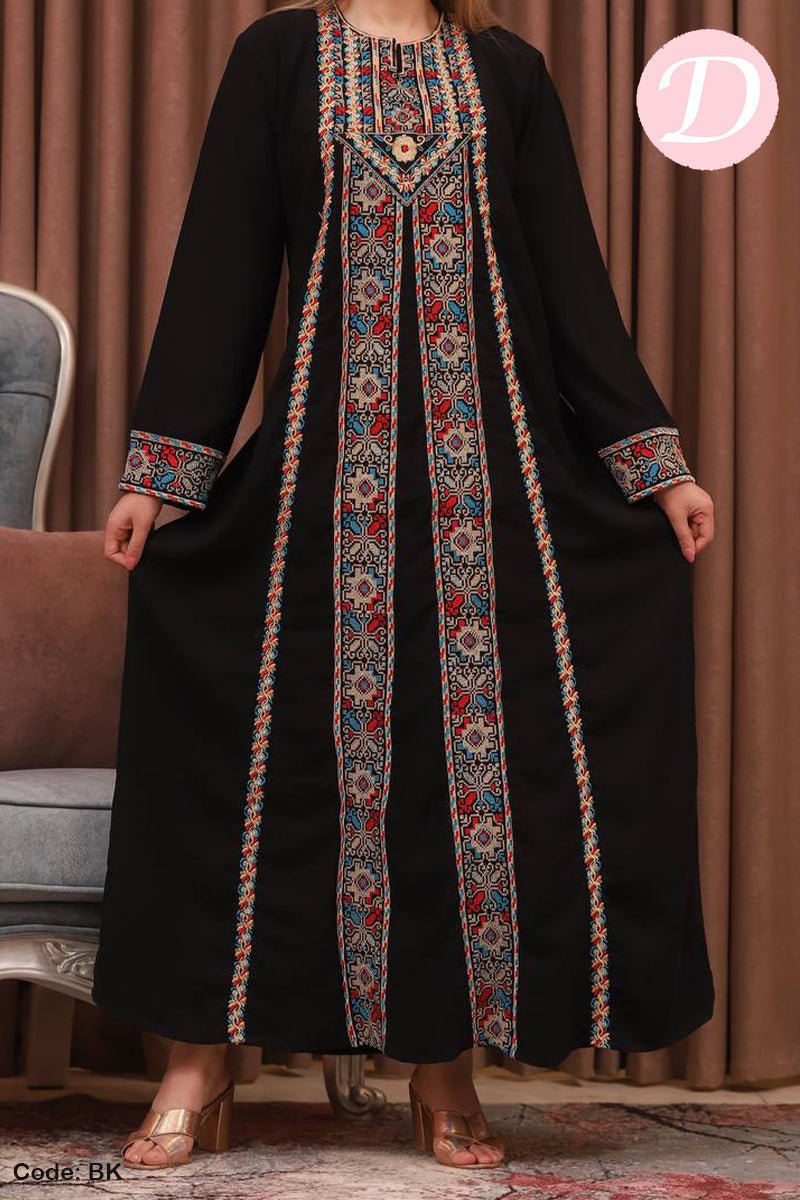 Salma Abaya - Crepe