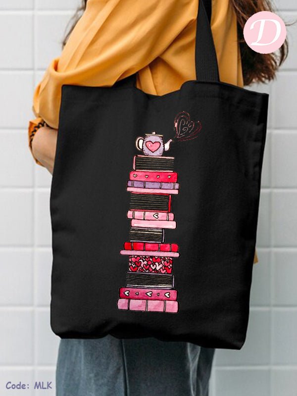 حقيبة كتب - كتان