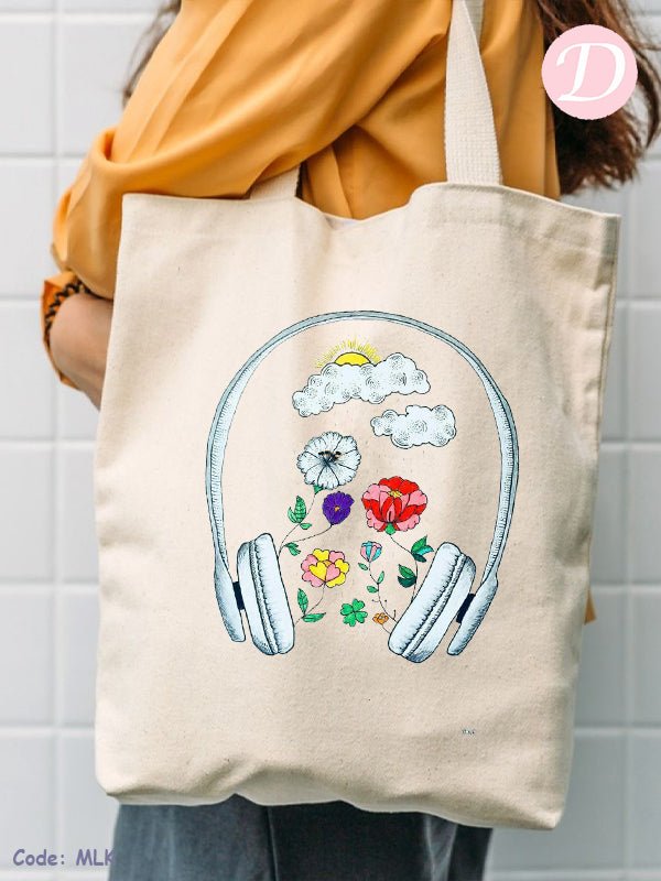 Faten Tote Bag - Linen