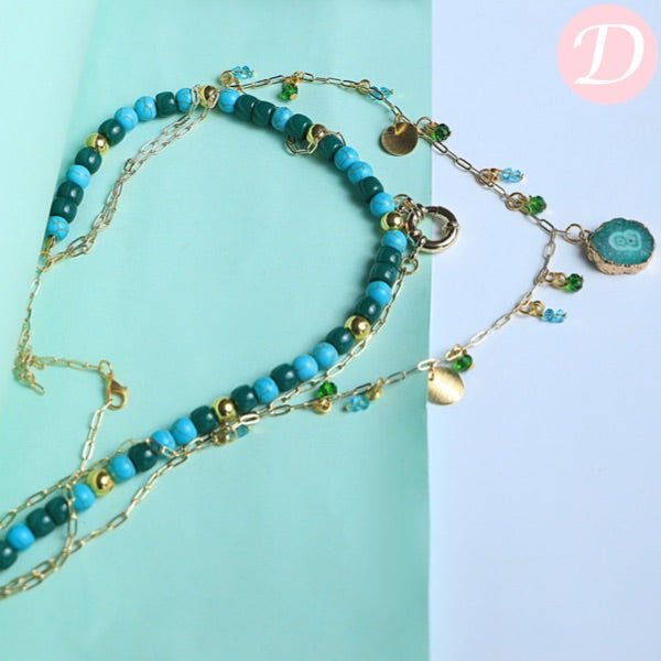 Al Fayrouz Necklace - Gold Plated