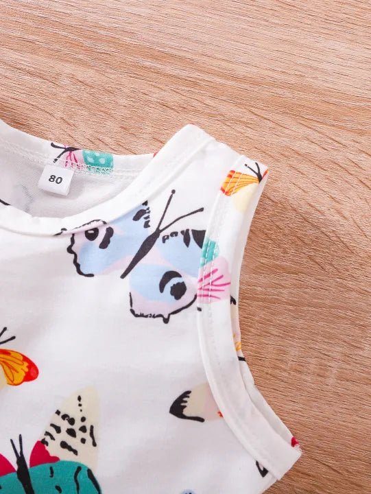 Butterflies Dress - Polyester