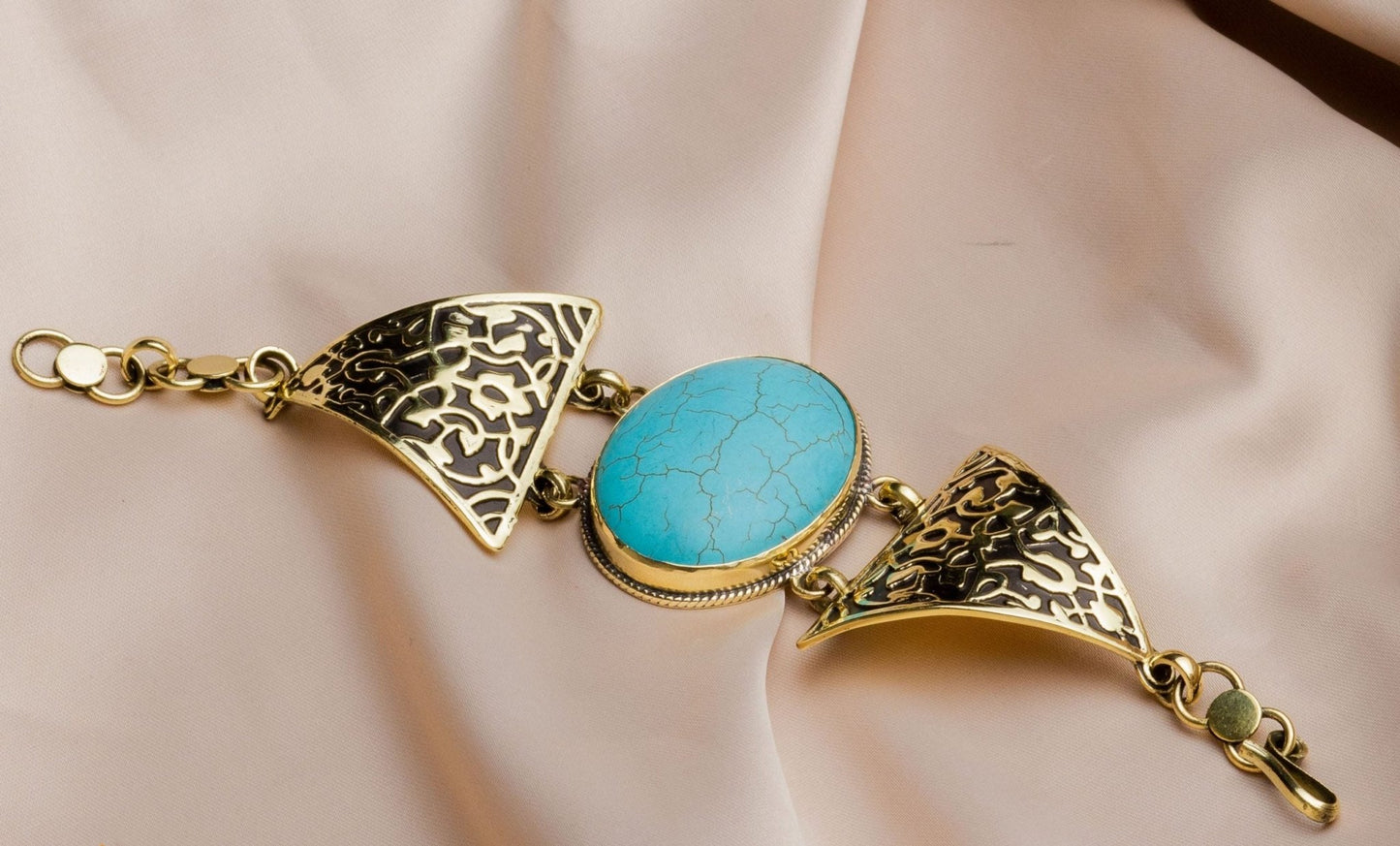 Laila Turquoise Copper Set