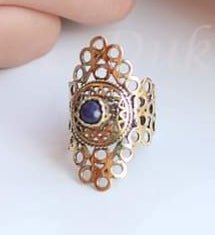 Elizabeth Vintage Ring - Pure Copper