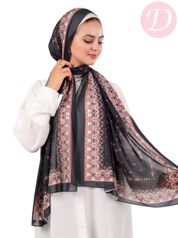 وشاح ليلى - كريب شيفون