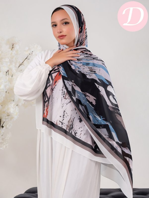 وشاح جولي - كريب شيفون