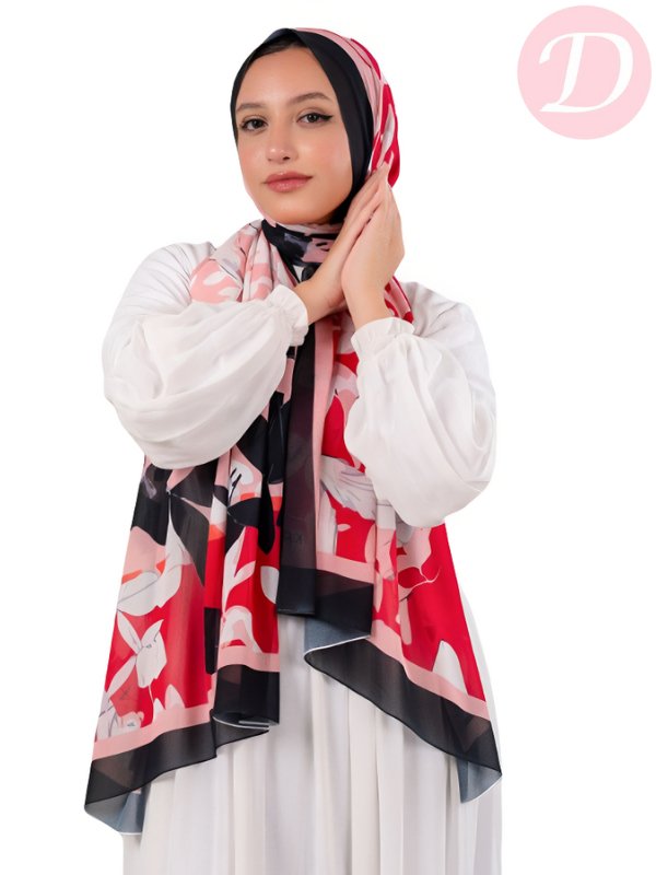 وشاح لوسي - كريب شيفون