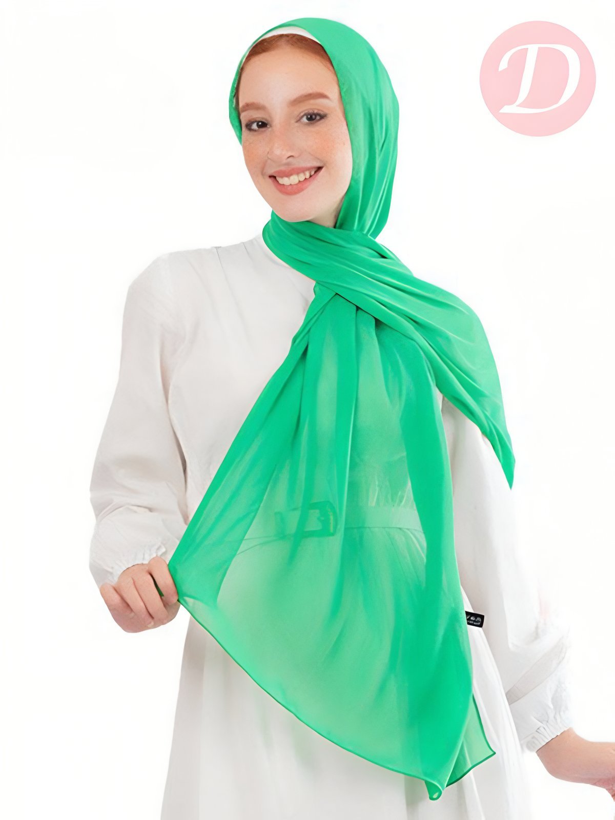 Macrons Scarf - Ribbed Crinkle