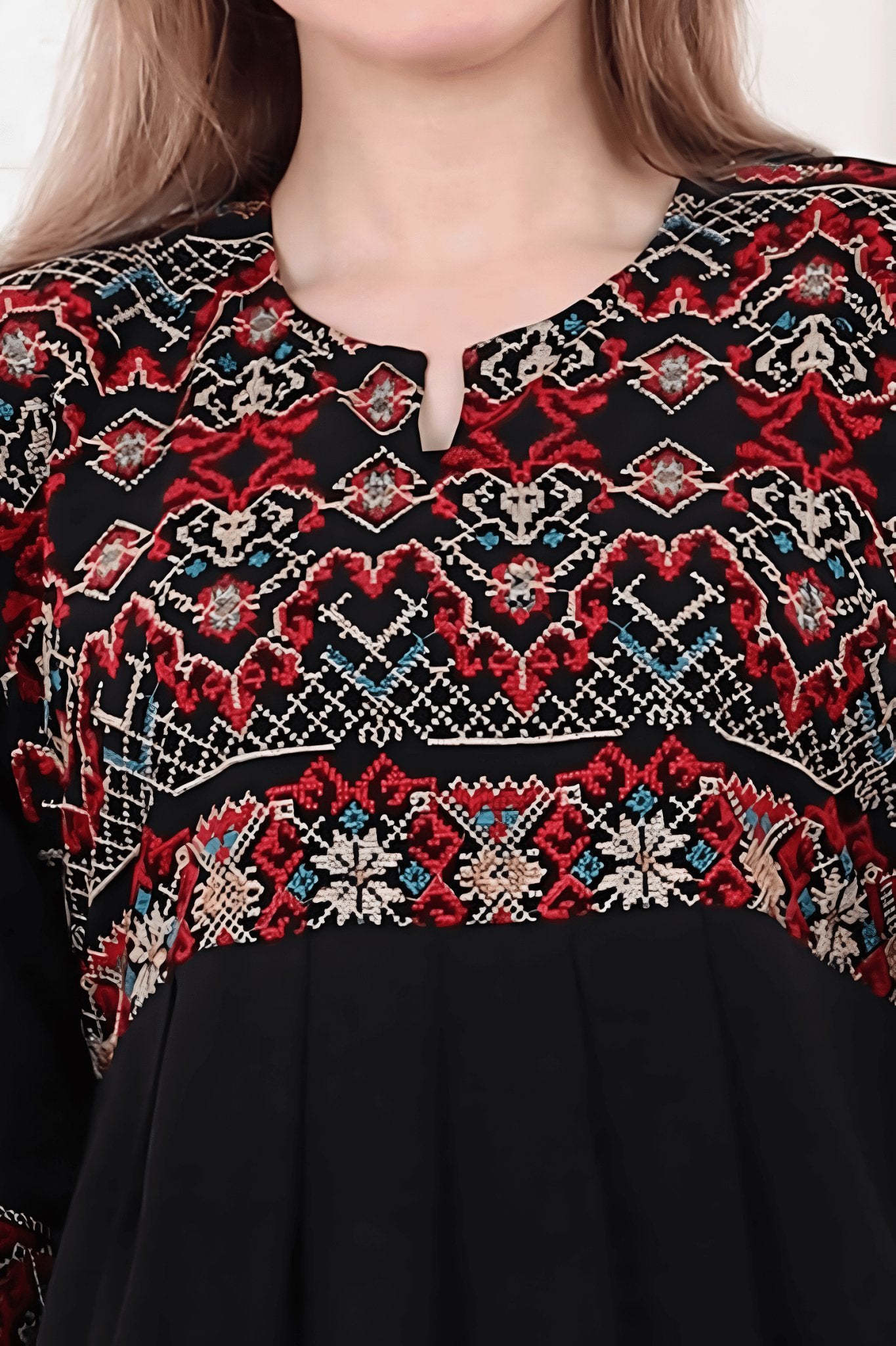 Qamar Abaya - Crepe